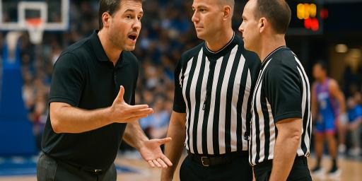 Bien parler aux arbitres pendant un match