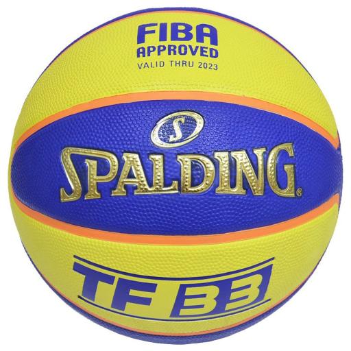  Ballon de basket 3x3 Spalding TF-33 Gold 3x3