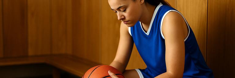 Combattre le stress d'avant match au basket