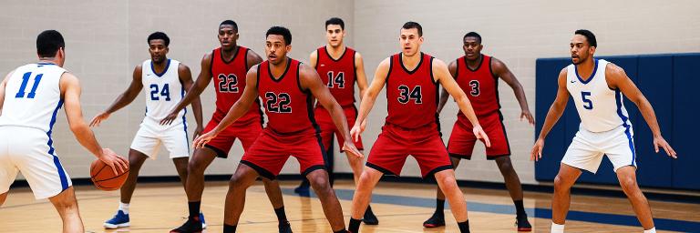 La défense de zone au basket