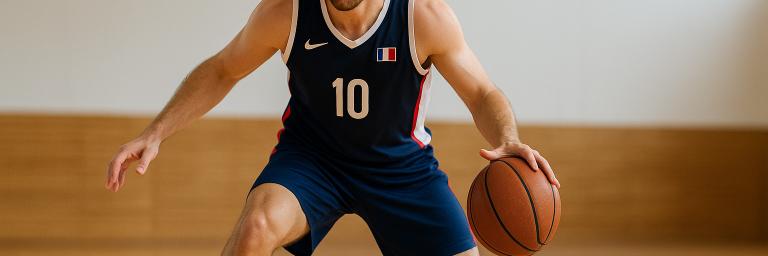 Premier pas explosif et réactivité pour basketteurs